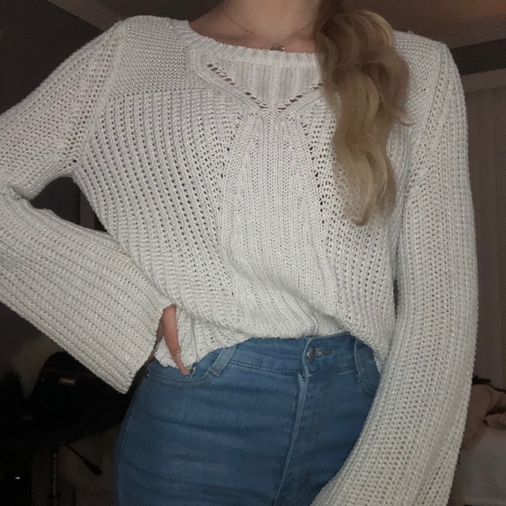 White sweater